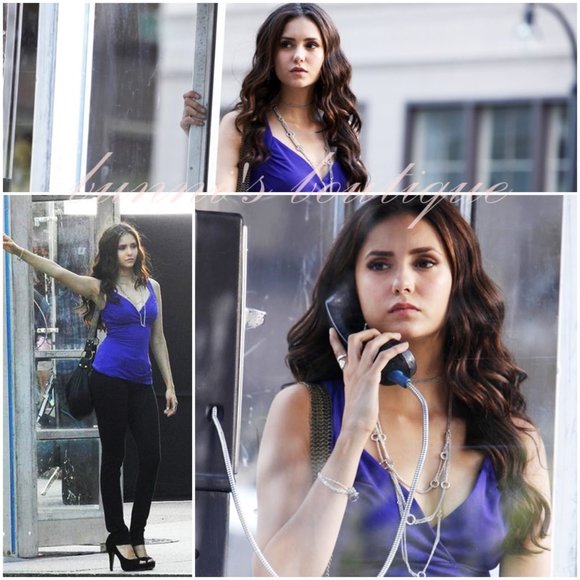 Katherine Pierce Express Surplice Tank ALT Sz S The Vampire Diaries - Picture 9 of 9